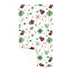 Toalla de lactancia con estampado Ladybug en petitmandarina.com