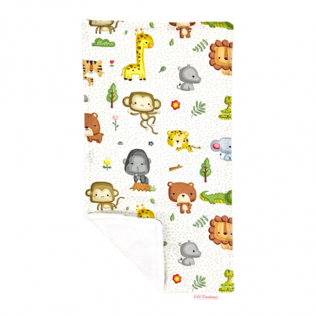 Toalla de lactancia con estampado Animalitos en petitmandarina.com