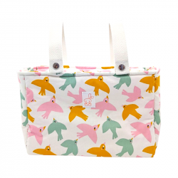 Bolsa para cochecito con estampado Pajaros en petitmandarina.com