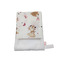 Manopla baño bebé Animales en el aire en petitmandarina.com