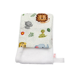 Manopla baño bebé Animalitos en petitmandarina.com