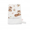 Manopla baño bebé Ardillas en petitmandarina.com