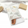 Manopla baño bebé Elefantes dulce en petitmandarina.com