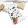 Manopla baño bebé Mariquitas en petitmandarina.com