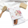 Manopla baño bebé Tortugas rosa en petitmandarina.com