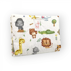 Cambiador de paseo acolchado estampado Animalitos en petitmandarina.com