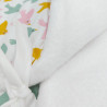 Saco para bebe convertible en manta estampado pájaros en petitmandarina.com