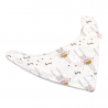 Babero bandana bebé estampado conejita en petitmandarina.com