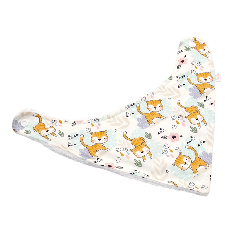Babero bandana bebé estampado s en petitmandarina.com