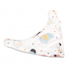 Babero bandana bebé estampado a pastel en petitmandarina.com