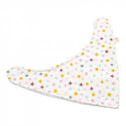 Babero bandana bebé estampado llitas de colores en petitmandarina.com
