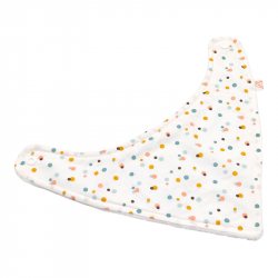 Babero bandana bebé estampado os pastel en petitmandarina.com