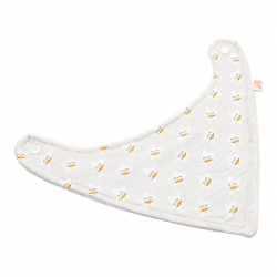 Babero bandana bebé estampado llitas dormilonas en petitmandarina.com