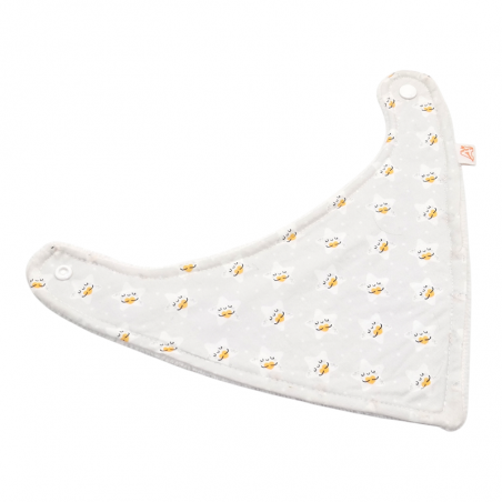 Babero bandana bebé estampado llitas dormilonas en petitmandarina.com