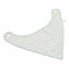 Babero bandana bebé estampado co mint en petitmandarina.com