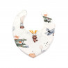Babero bandana bebé estampado volando en petitmandarina.com
