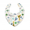 Babero bandana bebé estampado Jungla en petitmandarina.com
