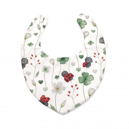 Babero bandana bebé estampado Ladybug en petitmandarina.com