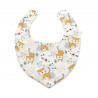 Babero bandana bebé estampado Tigres en petitmandarina.com