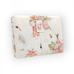 Cambiador de paseo acolchado, fácil de plegar con una mano en www.petitmandarina.com